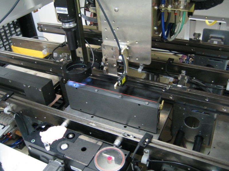 Laser Sensor Mount for Testing